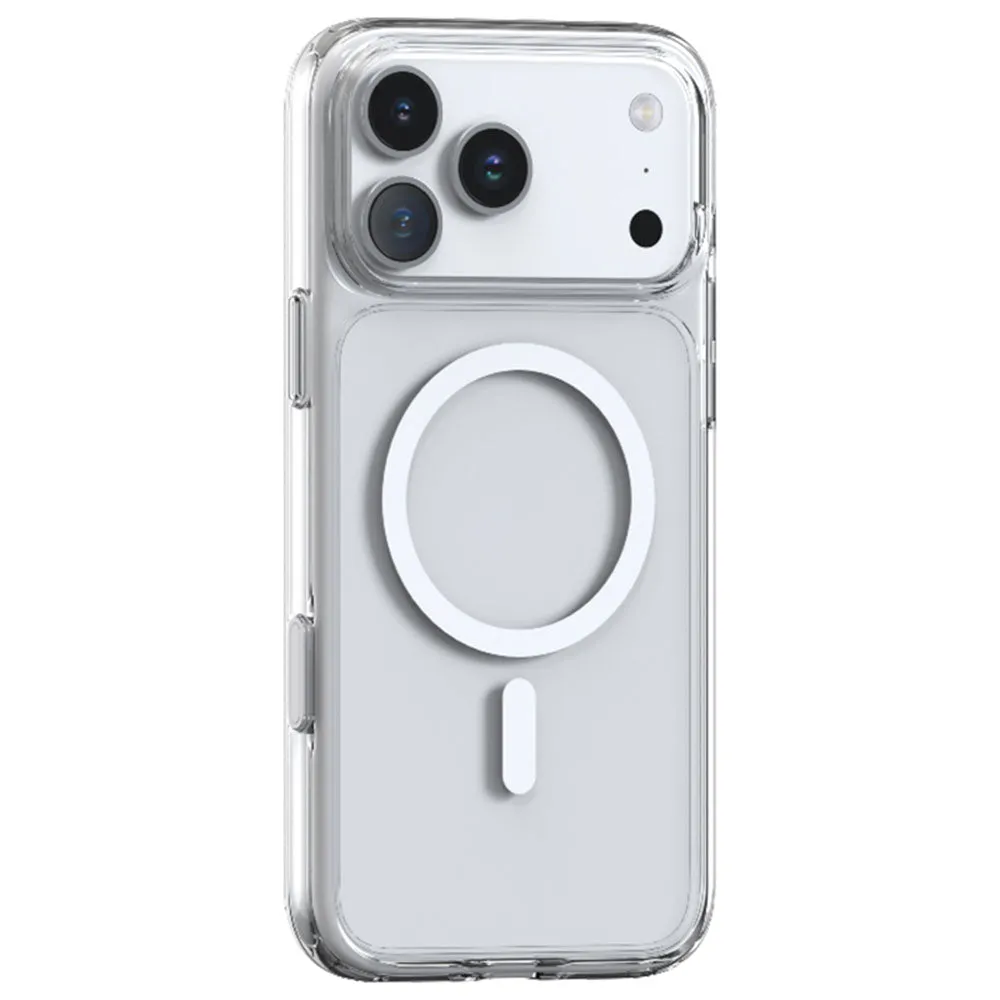 Custodia MagSafe per Apple iPhone 17 Pro Max, Torras, Guardian, Trasparente - immagine 1