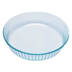 Stampo torta vetro borosilicato Ondulata (26cm) Trasparente 818B000 7646 - immagine 1
