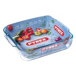Pirofila Vetro borosilicato (21x21cm) Trasparente B220000 - immagine 1