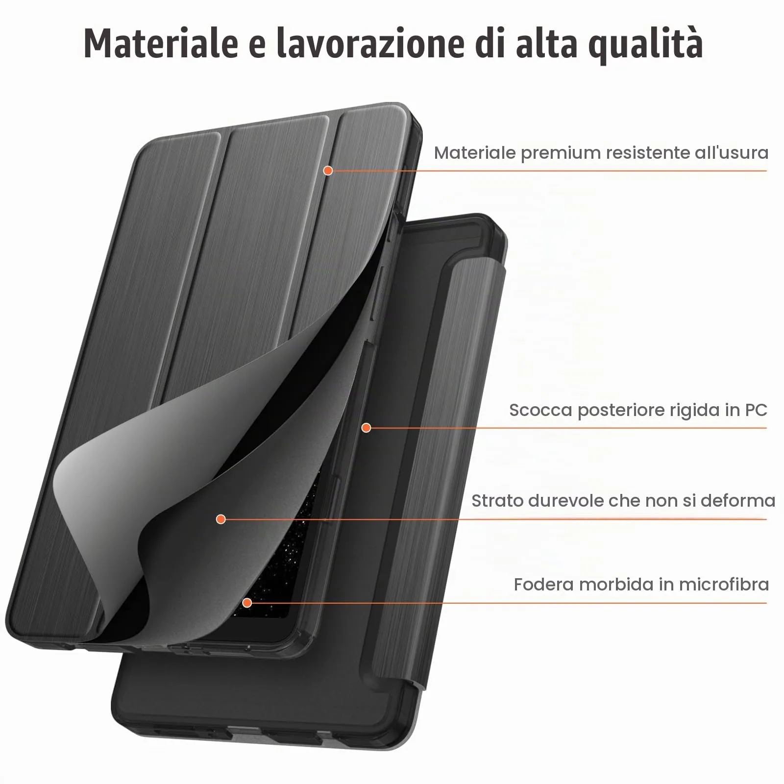 FINTIE Cover per Samsung Galaxy Tab A11 8,7 Pollici 2025 / Tab A9 8,7" 2023 - immagine 7