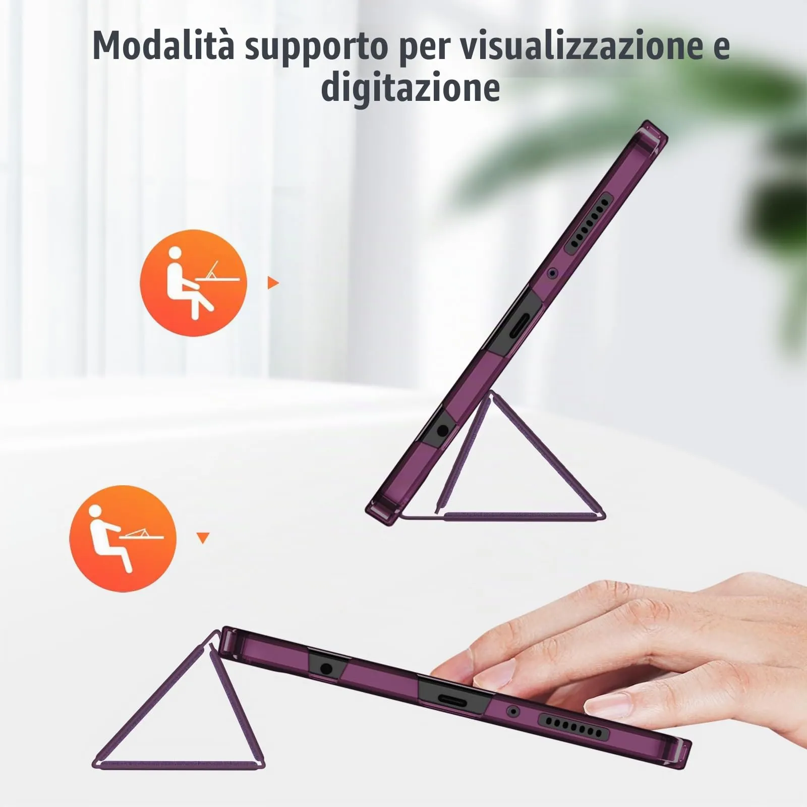 FINTIE Cover per Samsung Galaxy Tab A11 8,7 Pollici 2025 / Tab A9 8,7" 2023 - immagine 3