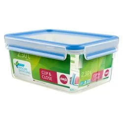 Contenitore alimenti (2,3Lt) CLIP & CLOSE Azzurro e Trasparente 508544 - immagine 1