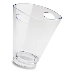 Secchiello portaghiaccio Metacrilato (20,7x21x26,5cm) porta bottiglia IDEAL Trasparente 3024 - immagine 1