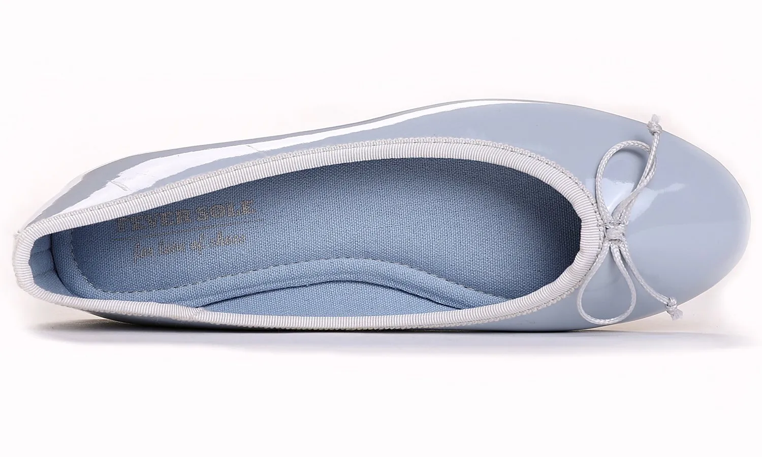 Feversole Ballerina in Vernice Colorata con Cuscino in Memory Foam per amaretti da Donna - immagine 5