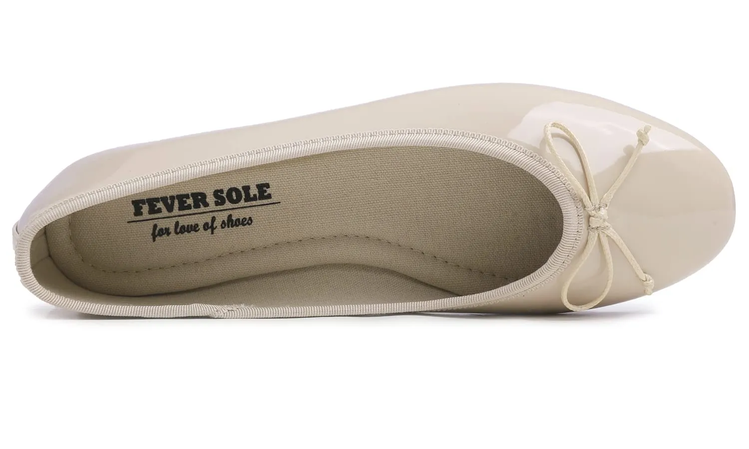 Feversole Ballerina in Vernice Colorata con Cuscino in Memory Foam per amaretti da Donna - immagine 4