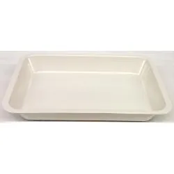 Vaschetta alimenti Melamina (35x25x4cm) Bianco 905 - immagine 1