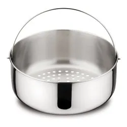 Cestello cuoci vapore Inox 18/10 (22cm) per pentola 5 lt 010920260405 - immagine 1