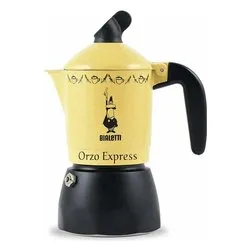 Orziera 2 Tazze Orzo Express Alluminio Giallo 0002328 - immagine 1