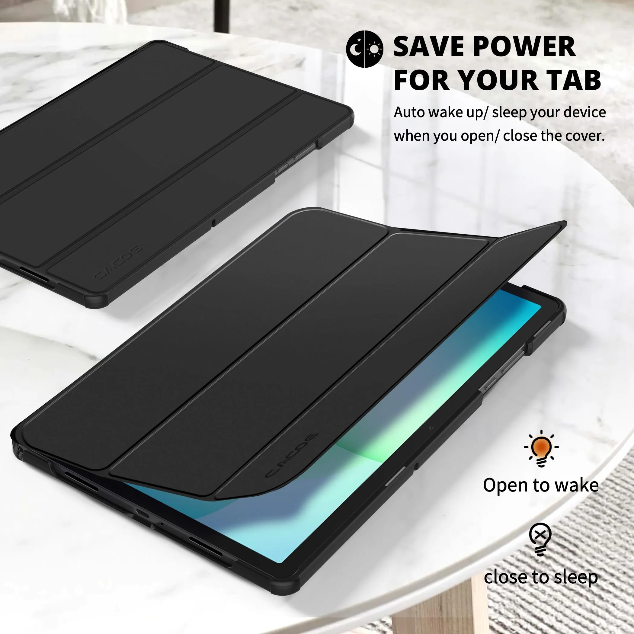 CACOE Cover Compatibile con Samsung Galaxy Tab A11+ Plus / A9+ 11 2025 - immagine 3