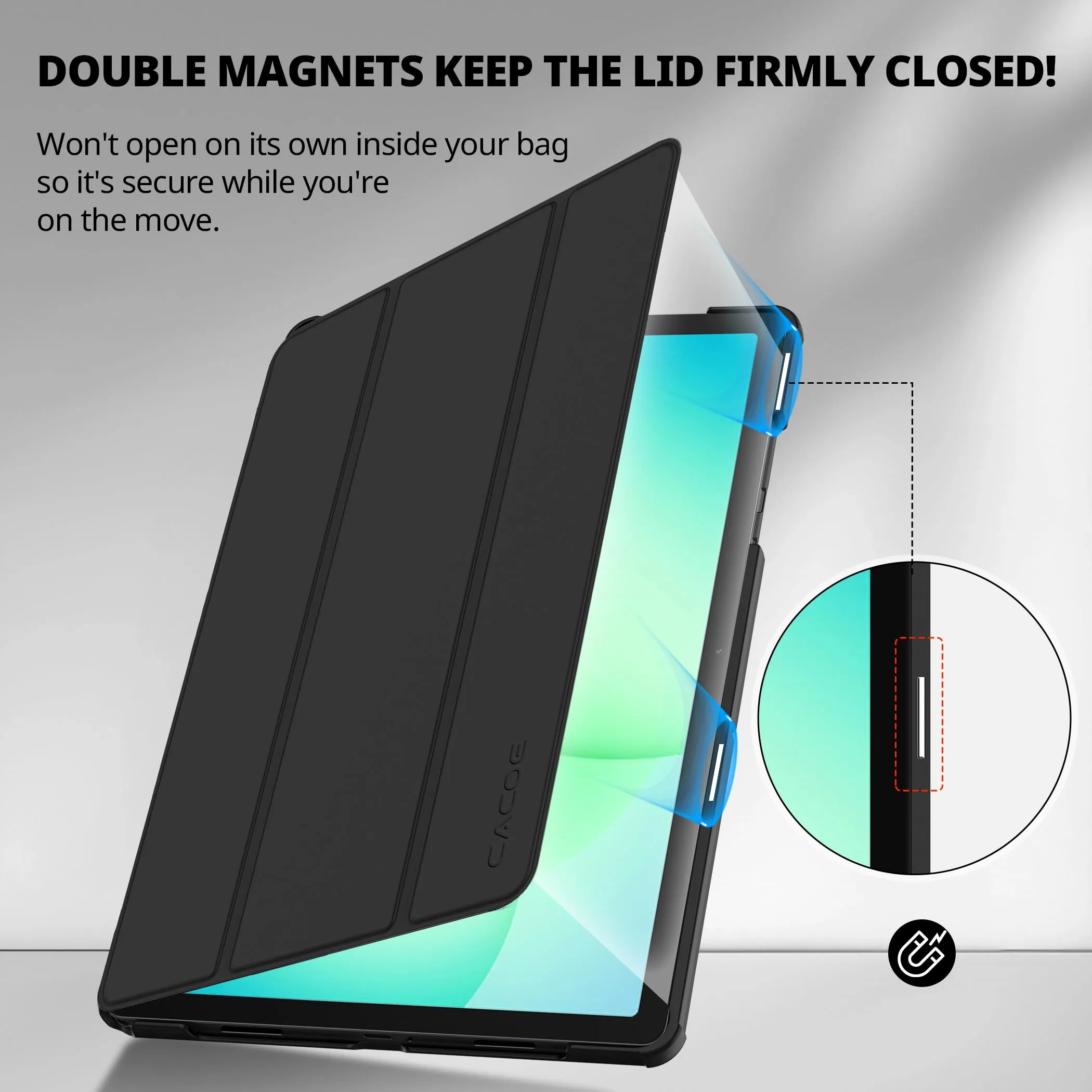 CACOE Cover Compatibile con Samsung Galaxy Tab A11+ Plus / A9+ 11 2025 - immagine 4