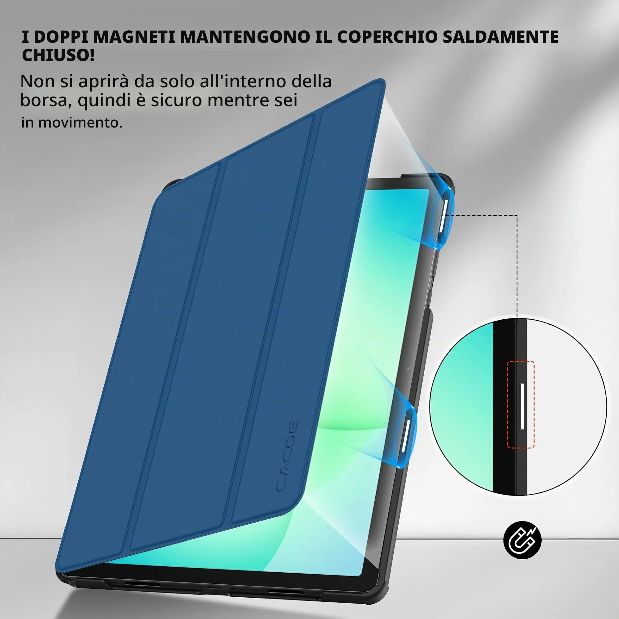CACOE Cover Compatibile con Samsung Galaxy Tab A11+ Plus / A9+ 11 2025 - immagine 5