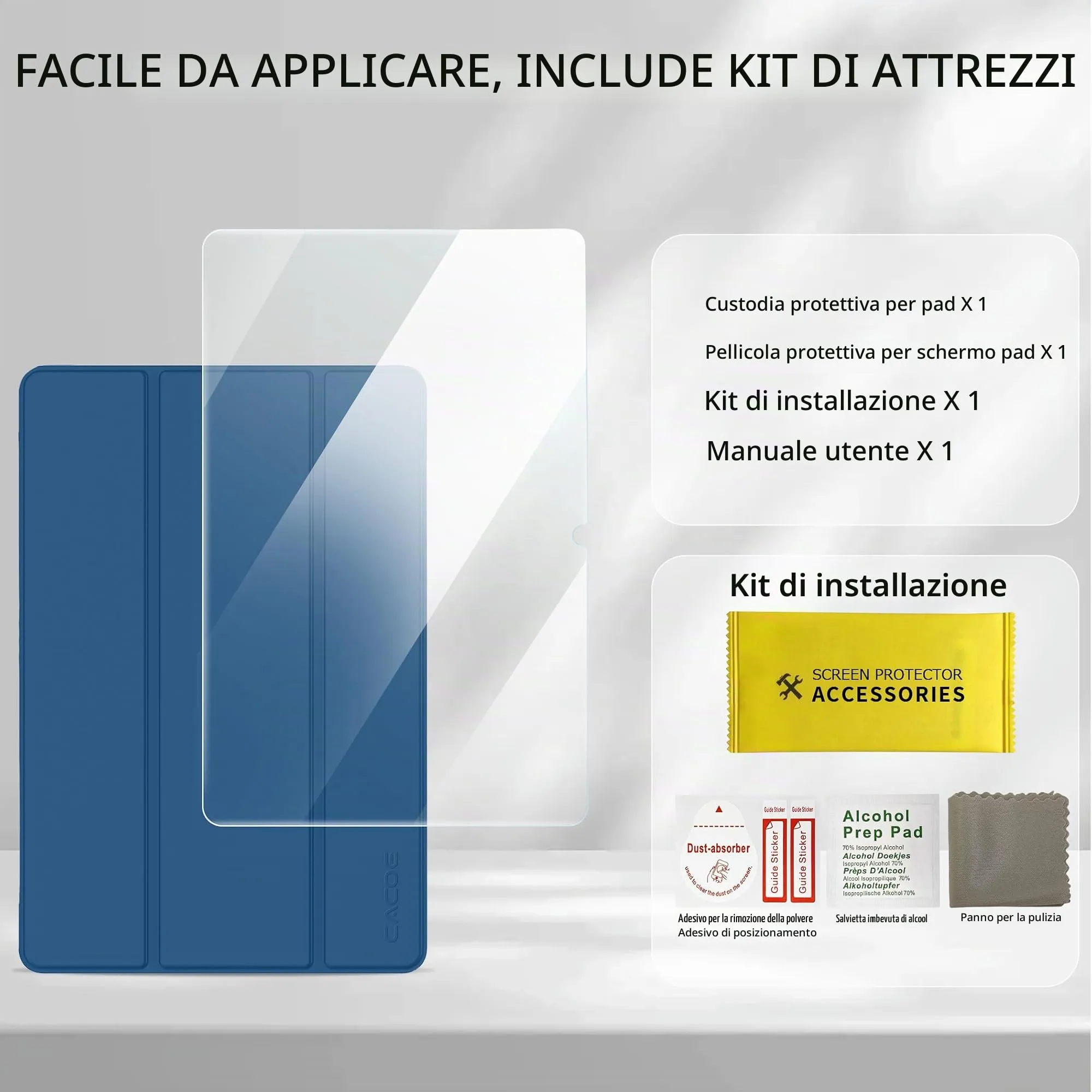 CACOE Cover Compatibile con Samsung Galaxy Tab A11+ Plus / A9+ 11 2025 - immagine 8