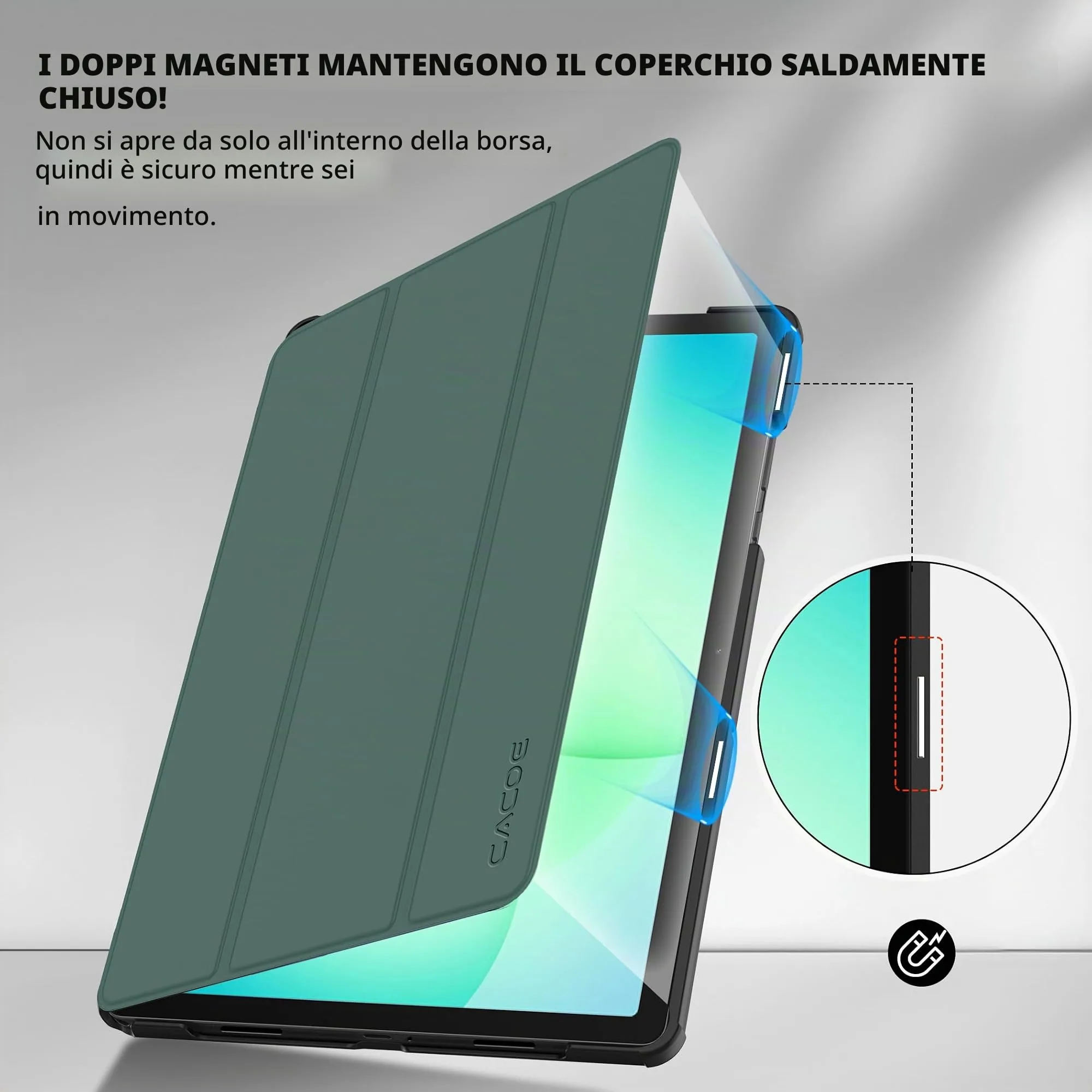 CACOE Cover Compatibile con Samsung Galaxy Tab A11+ Plus / A9+ 11 2025 - immagine 4