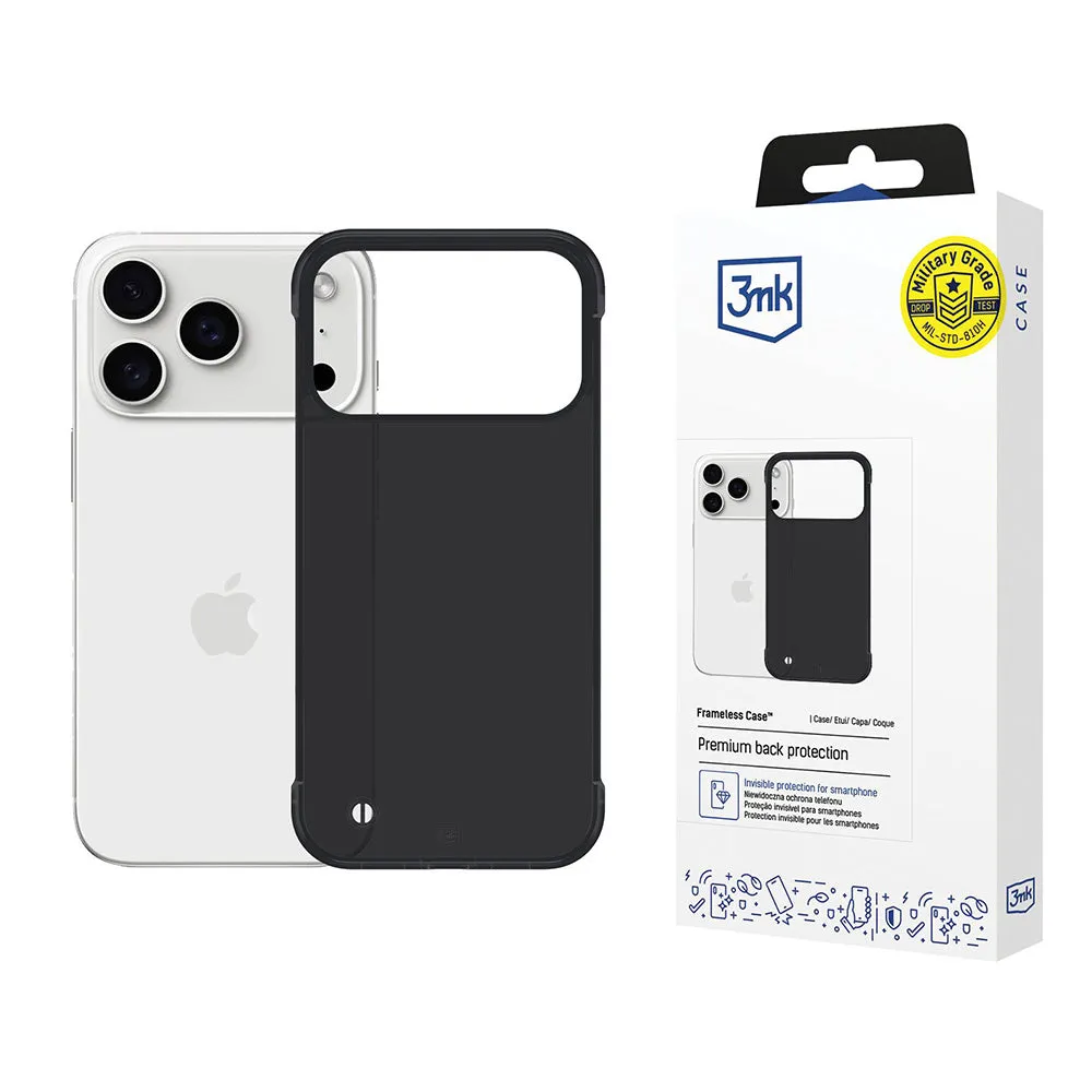Custodia per Apple iPhone 17 Pro, 3MK, Just20g, Nera - immagine 1