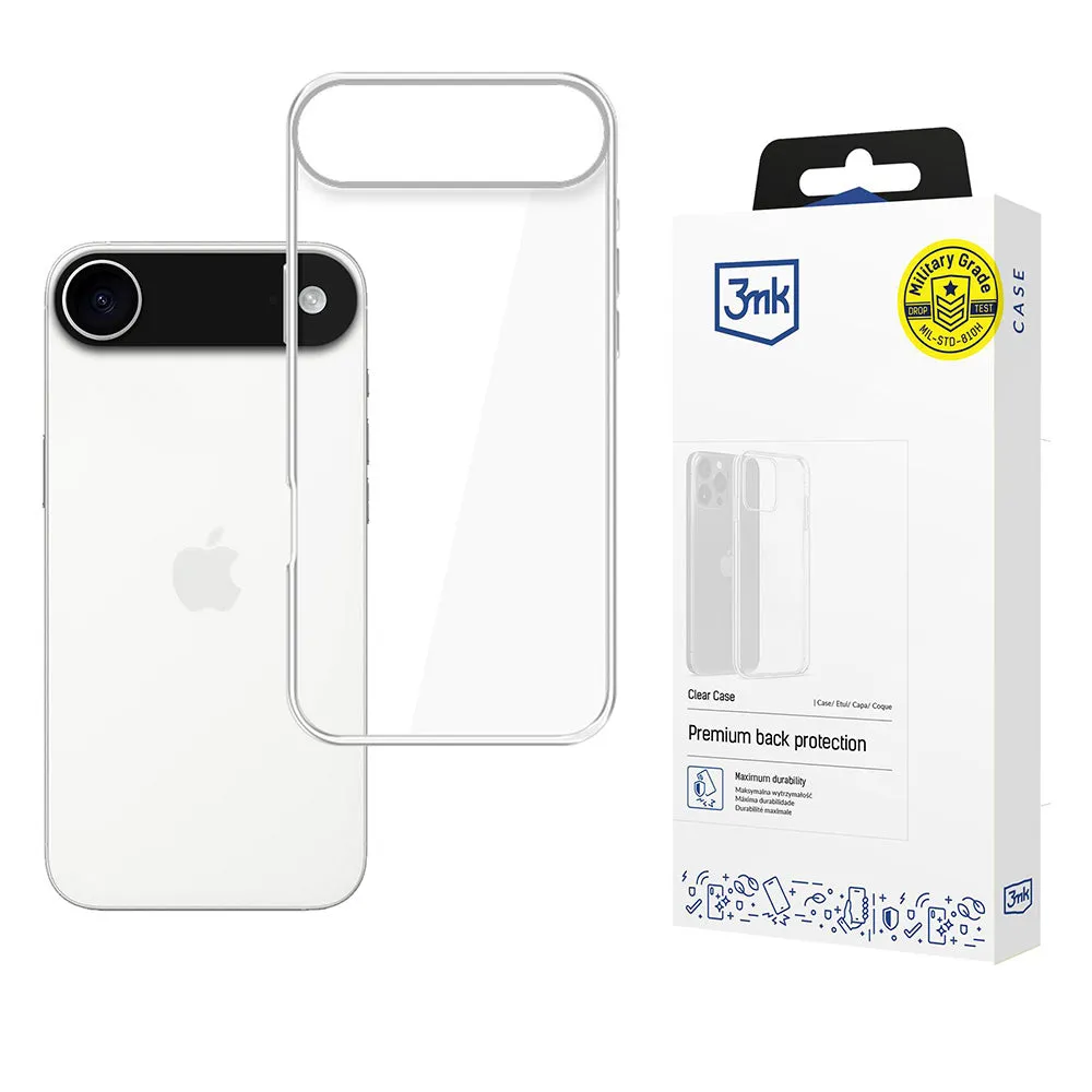 Custodia per Apple iPhone 17 Air, 3MK, Trasparente, Trasparente - immagine 1