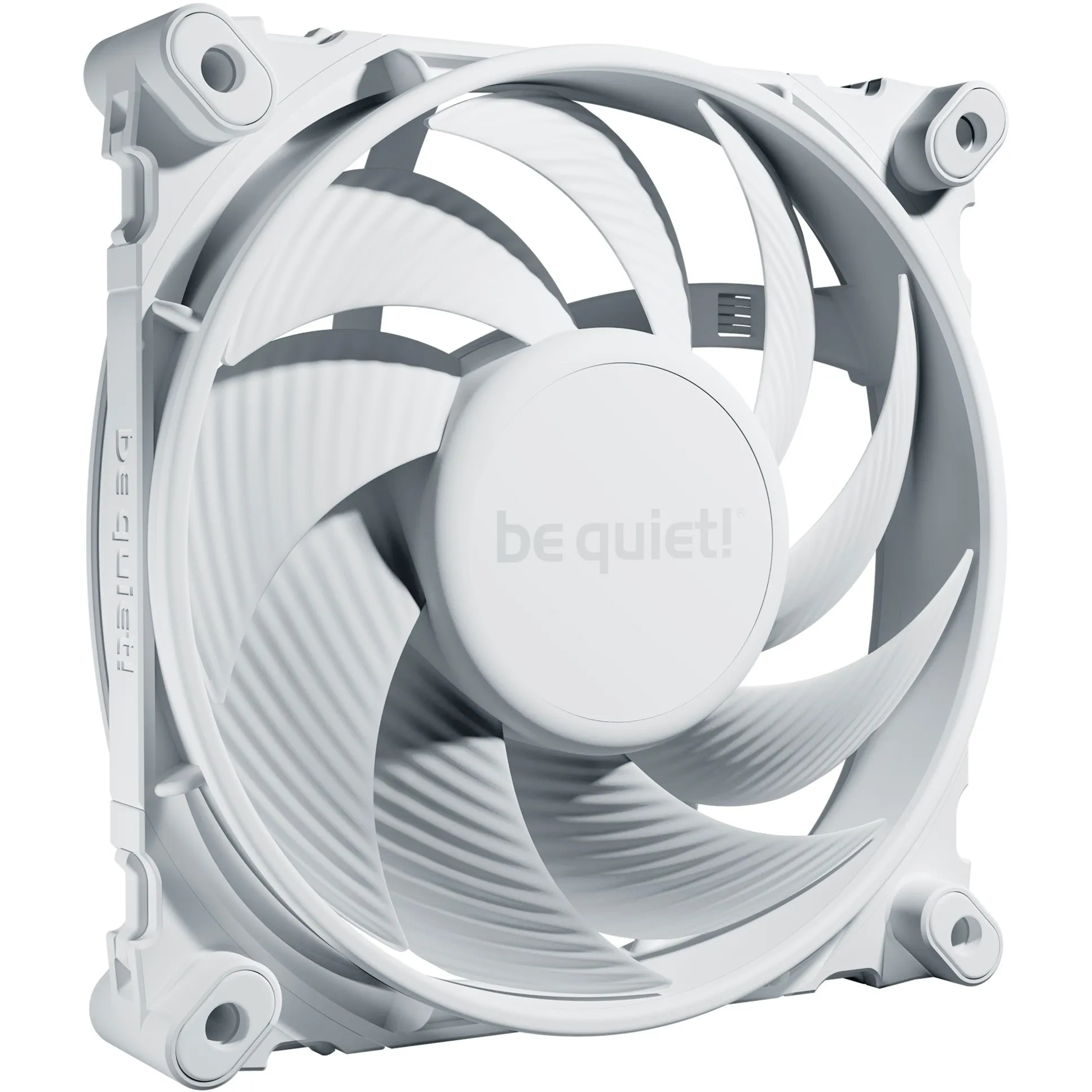 SILENT WINGS 4 | 120mm PWM high-speed White Case per computer Ventilatore 12 cm Bianco 1 pz, Ventola - immagine 1