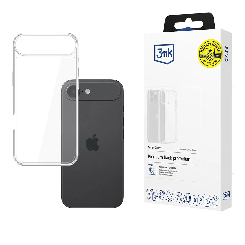 Custodia per Apple iPhone 17 Air, 3MK, Armor, Trasparente - immagine 1