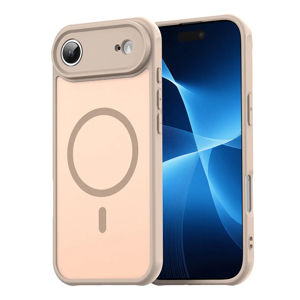 Custodia MagSafe per Apple iPhone 17 Air, Techsuit, HaloFrost II, Dorata - immagine 1