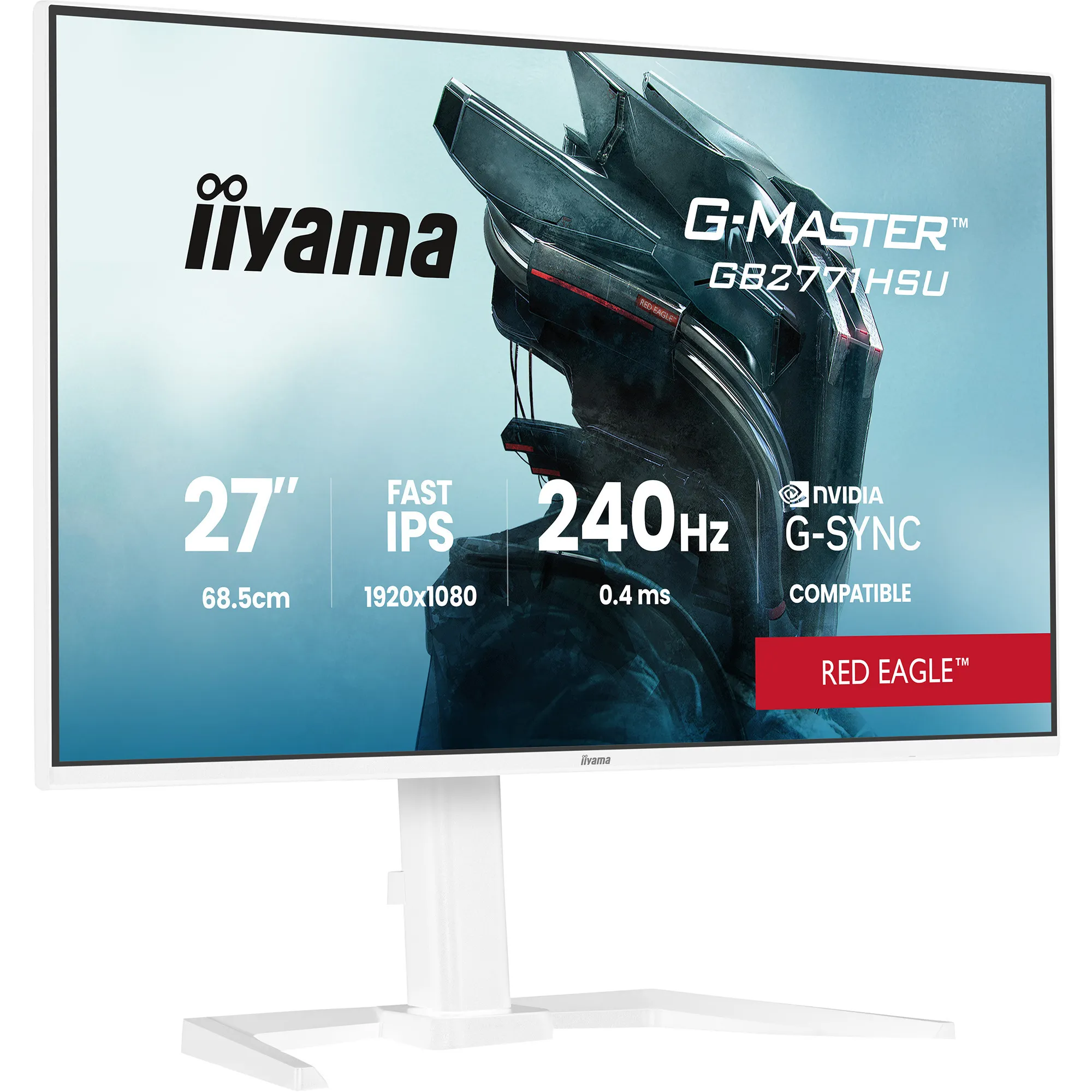 G-MASTER GB2771HSU-W1, Monitor di gioco - immagine 1