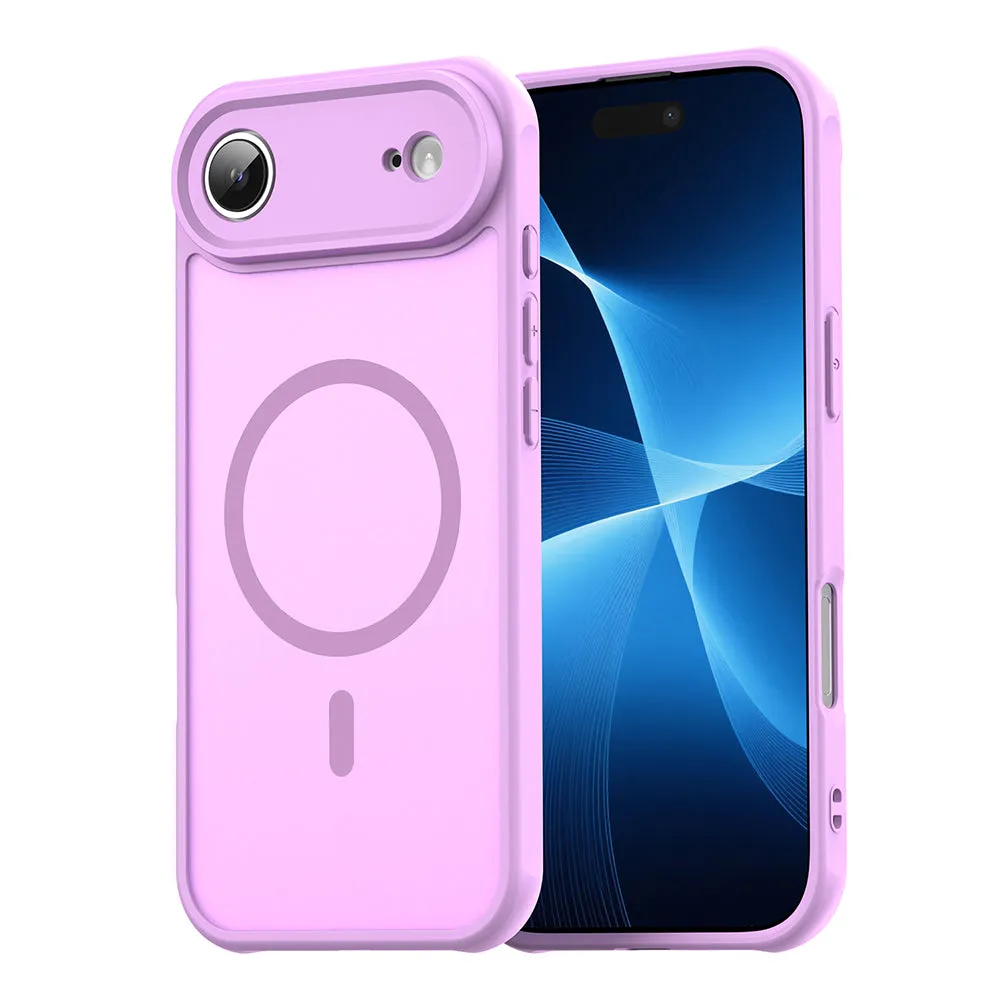 Custodia MagSafe per Apple iPhone 17 Air, Techsuit, HaloFrost II, Rosa - immagine 1