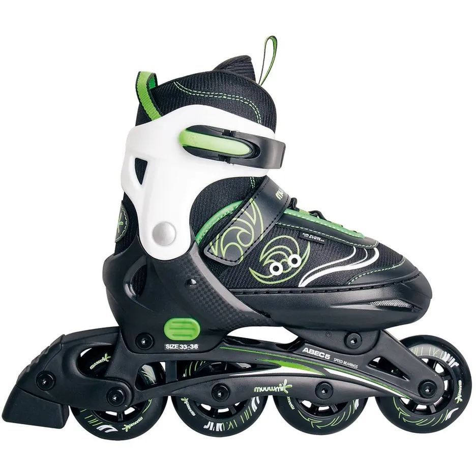 Pattini in linea regolabili per bambini Mis. 33-36 - immagine 1