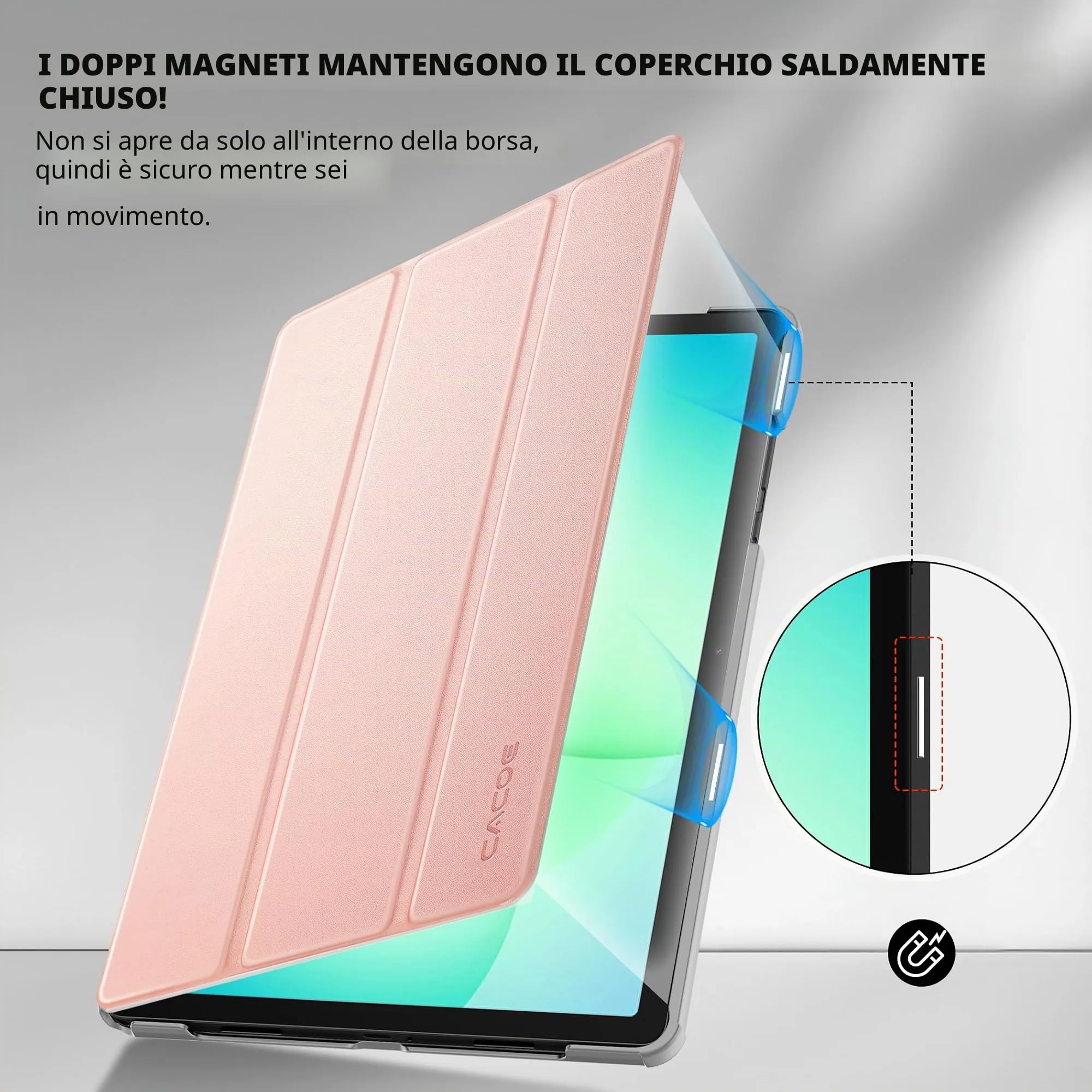CACOE Cover Compatibile con Samsung Galaxy Tab A11+ Plus / A9+ 11 2025 - immagine 4