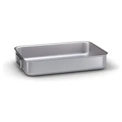 Rostiera Alluminio (45x33x8,5cm) PROFESSIONALE SERIE 9000 Cromo satinato 7040 45 - immagine 1