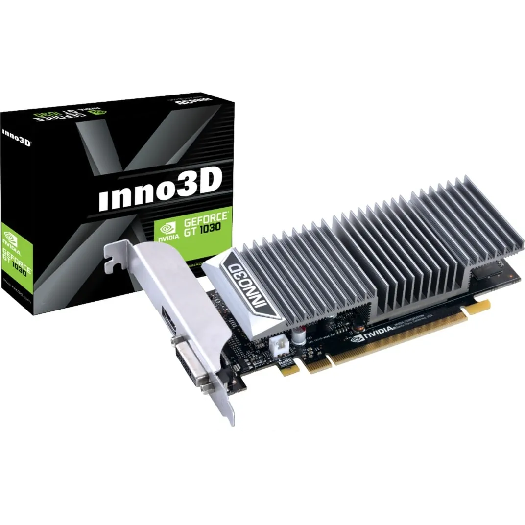 N1030-1SDV-E5BL scheda video NVIDIA GeForce GT 1030 2 GB GDDR5, Scheda grafica - immagine 1