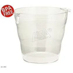 Secchiello portaghiaccio Plastica (26x25cm) porta bottiglia CRYSTAL Trasparente 2592026 - immagine 1