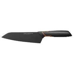 Coltello santoku lama(17cm) Inox EDGE Nero 1003097 - immagine 1