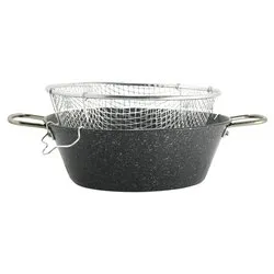 Friggitrice Q Flex con cestello (26cm) Acciaio Nero 4006 - immagine 1