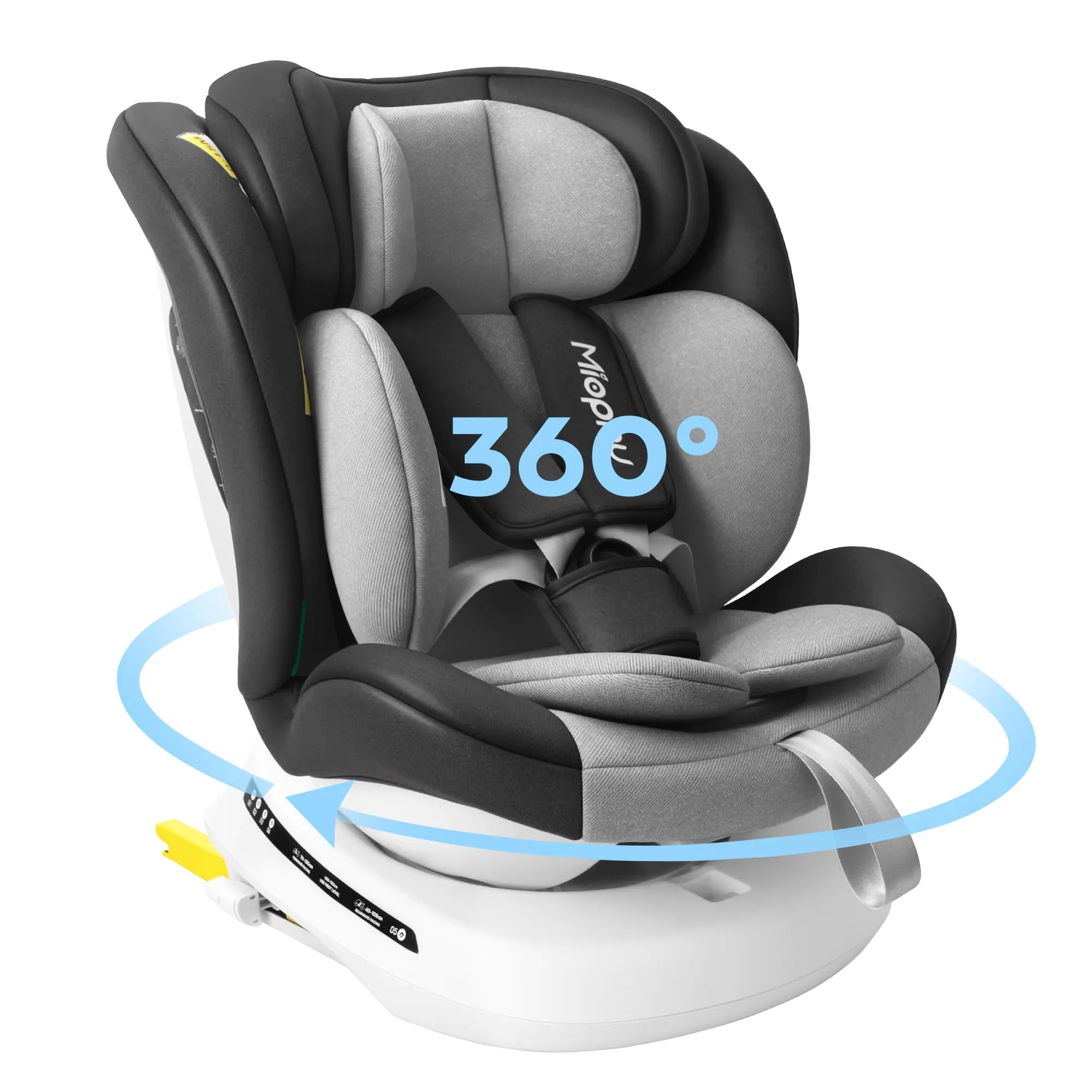 Miophy 360 Girevole I-size Seggiolino Auto Isofix, 40-150 cm, 0-12 anni - immagine 1