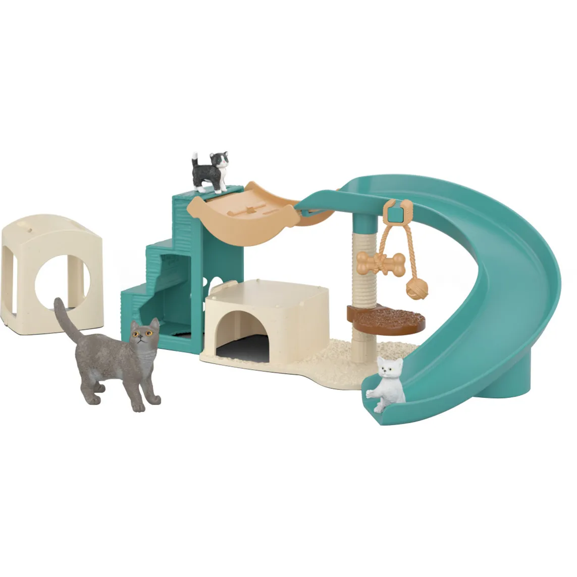 Farm World divertimento di gioco per gatti, Gioco figura - immagine 1