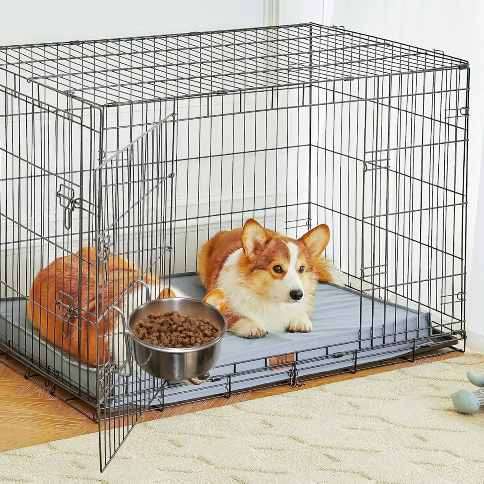 Ciotola per Cani da Appendere in Acciaio Inox Rimovibile e Facile da Pulire - immagine 7