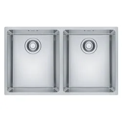 Lavello 2 vasche (74,5x44cm) Mrx 120 34 34 MARIS Inox Spazzolato 122 0525 275 - immagine 1