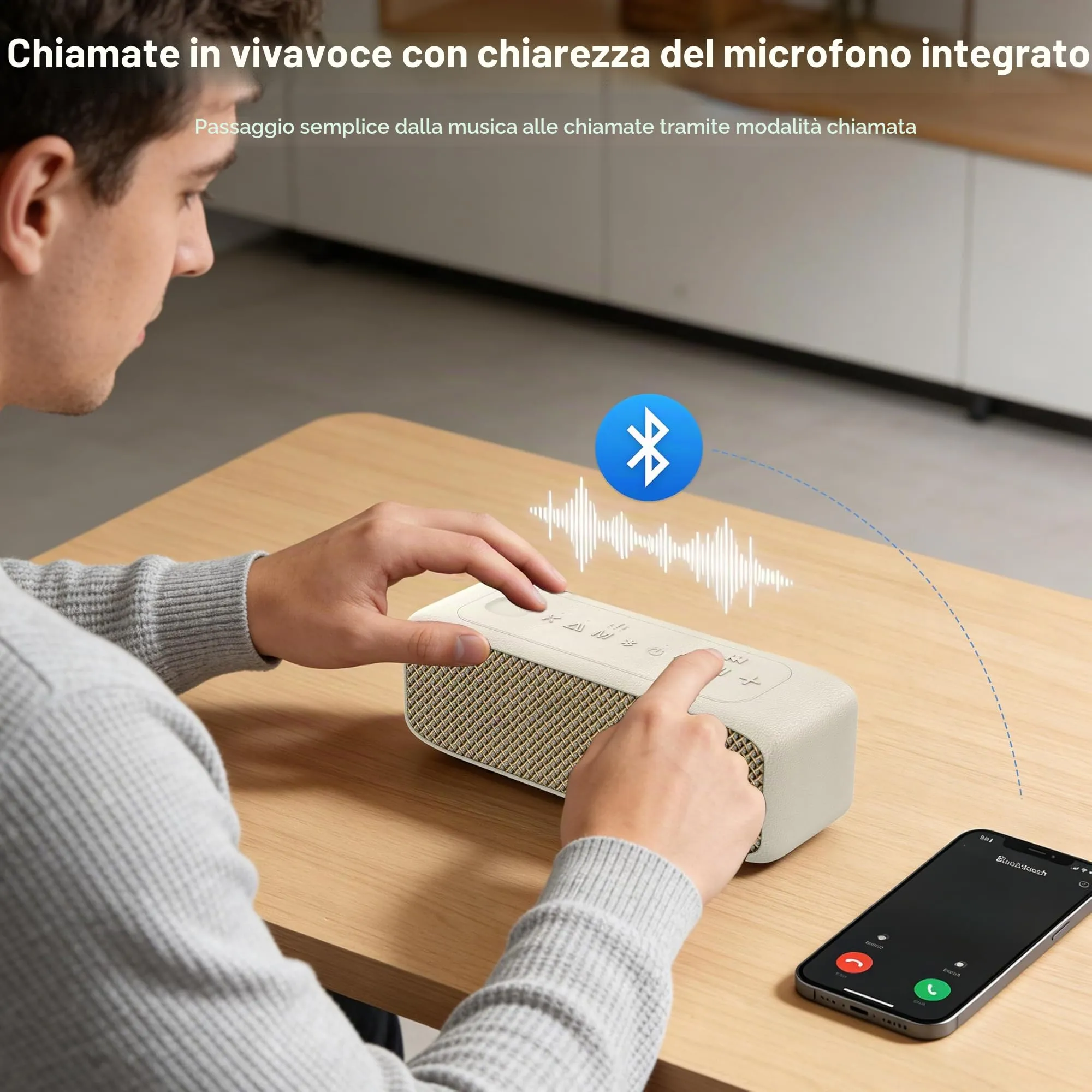 JUOVI Cassa Bluetooth Portatile Impermeabile IP68 - immagine 7