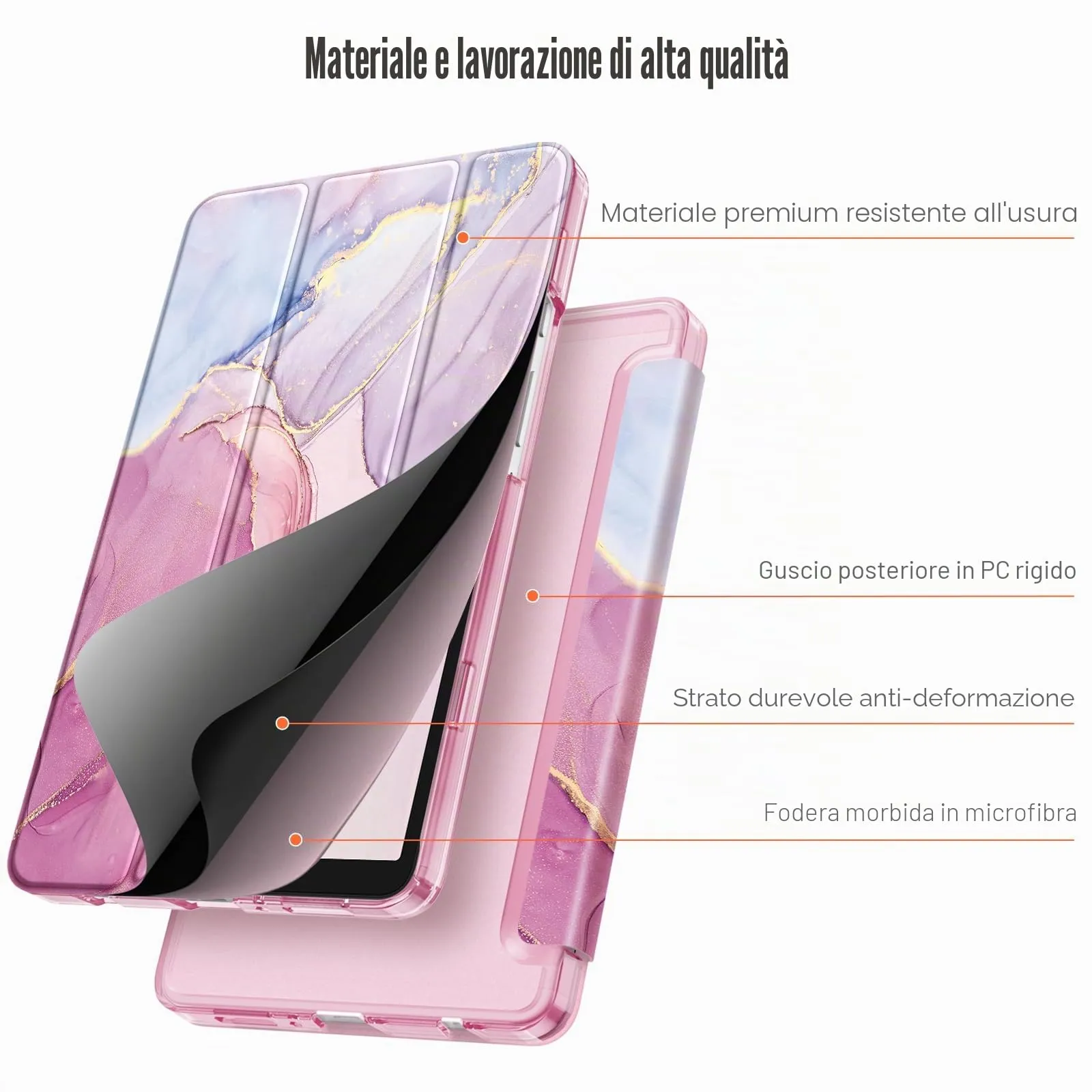 FINTIE Cover per Samsung Galaxy Tab A11 8,7 Pollici 2025 / Tab A9 8,7" 2023 - immagine 7