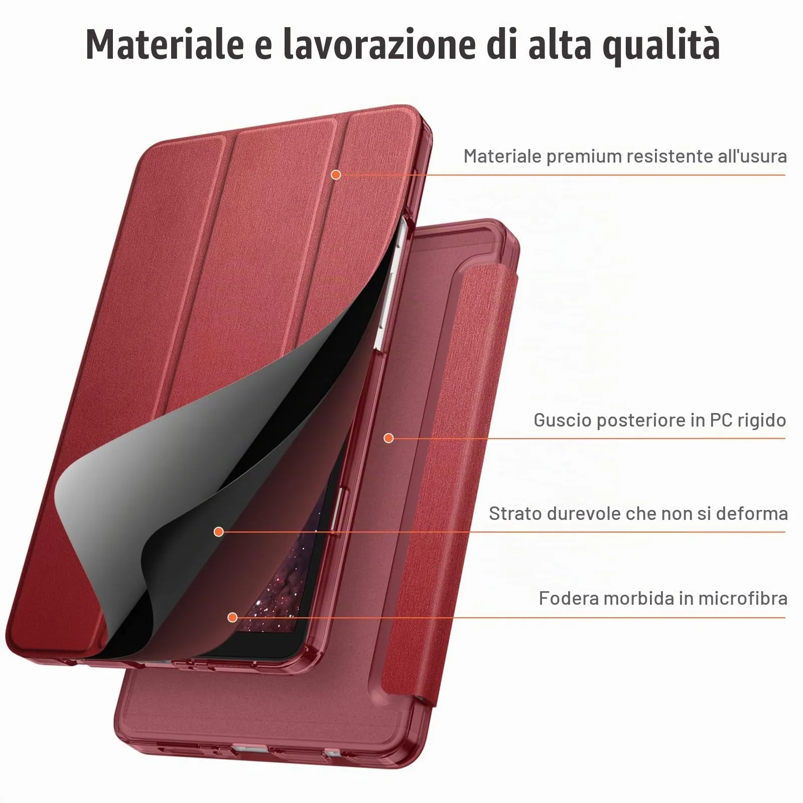 FINTIE Cover per Samsung Galaxy Tab A11 8,7 Pollici 2025 / Tab A9 8,7" 2023 - immagine 7