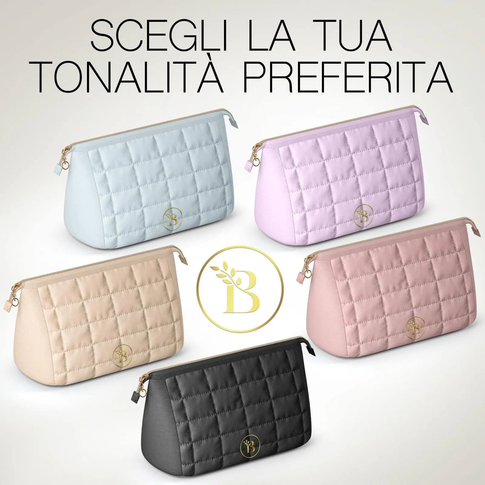 Make Up Bag Baby - Porta Trucchi da Viaggio con Scomparti Interni - immagine 6