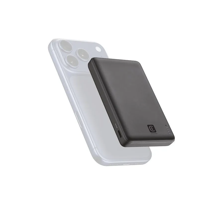 Cellularline PowerBank Magsafe USB-C MAG 10.000 Nero - immagine 1