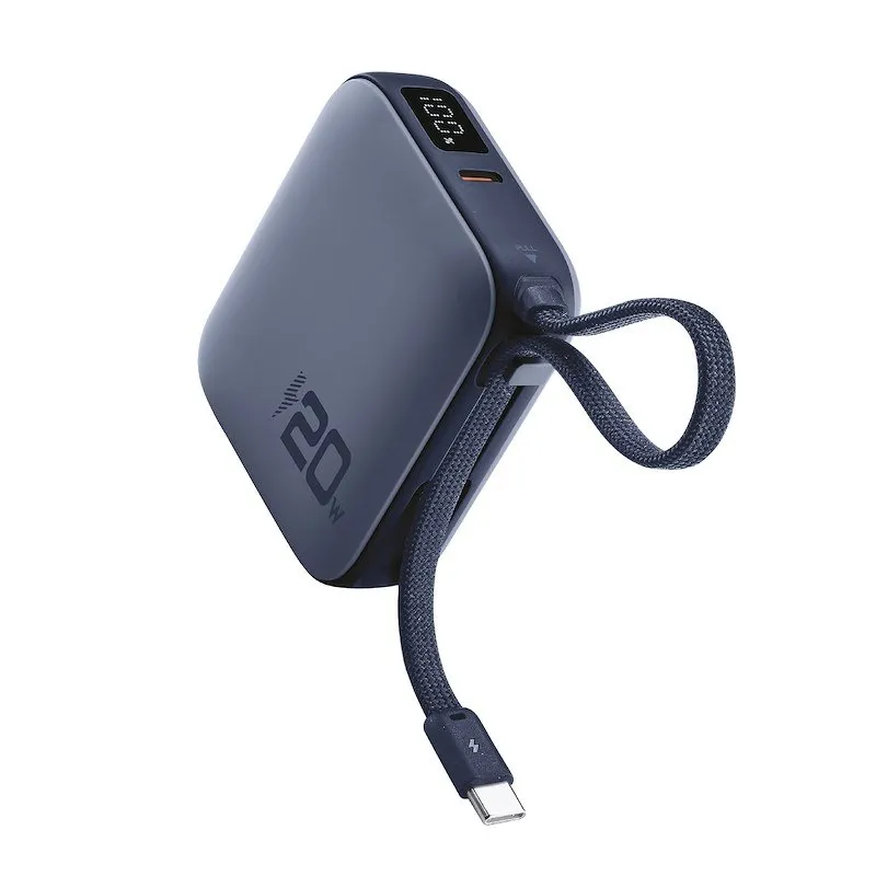 Cellularline Powerbank Pocket USB-C 20W Blu - immagine 1