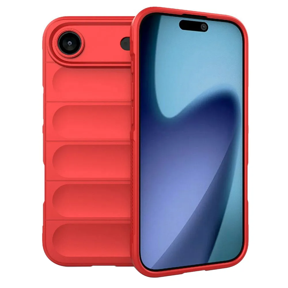 Custodia per Apple iPhone 17 Air, Techsuit, Magic Shield, Rossa - immagine 1