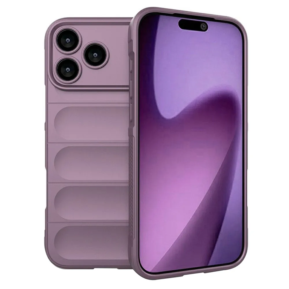 Custodia per Apple iPhone 17 Pro, Techsuit, Magic Shield, Viola - immagine 1