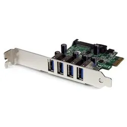 Scheda di espansione USB Type-A e USB Type-C PCI Express a 4 porte PEXUSB3S4V - immagine 1