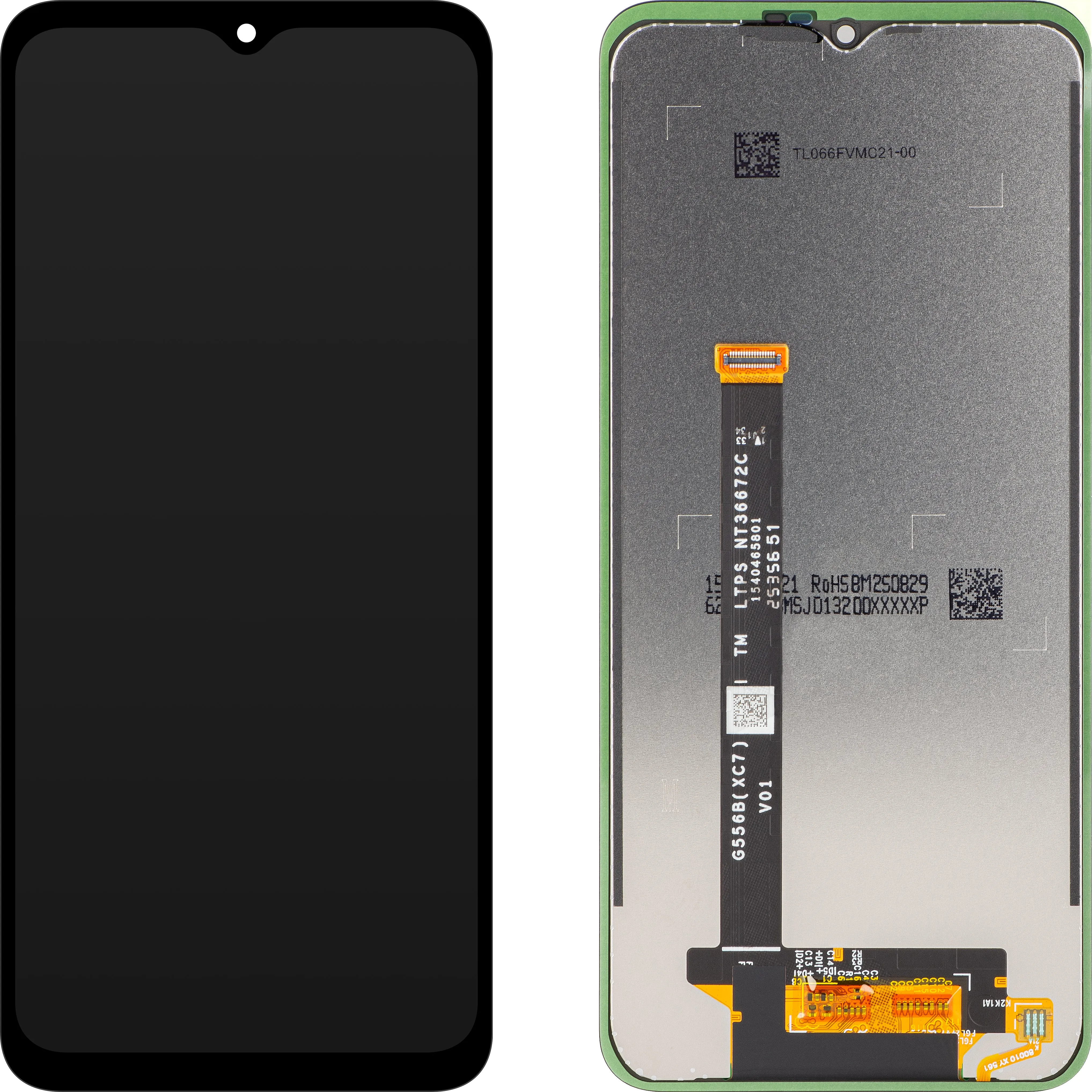 Display con Touchscreen Samsung Galaxy Xcover7 G556, Service Pack GH82-33686A - immagine 1