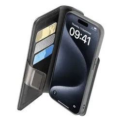 Cover IPHONE 15 Pro Max BOOK AGENDA Black BOOKAG2IPH15PRMK - immagine 1
