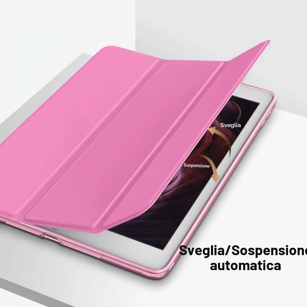 MoKo Cover per iPad 9a/8a/7a Gen 10,2" 2021/2020/2019, Peonía - immagine 7