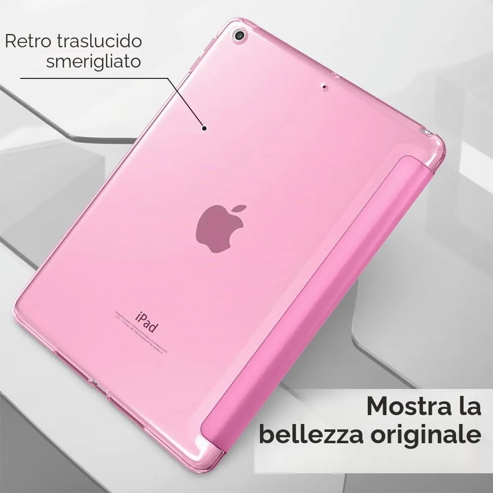 MoKo Cover per iPad 9a/8a/7a Gen 10,2" 2021/2020/2019, Peonía - immagine 9