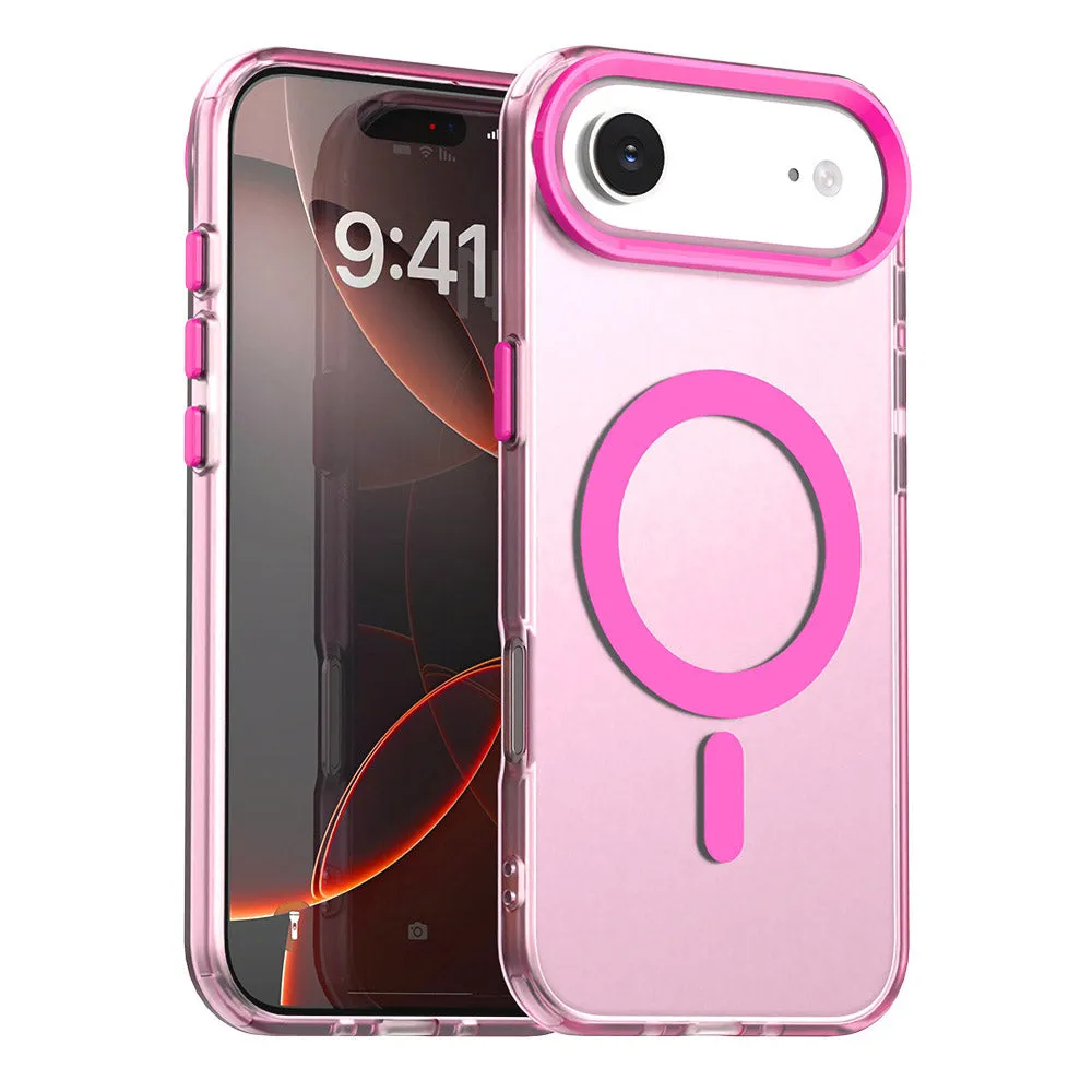 Custodia MagSafe per Apple iPhone 17 Air, Techsuit, CandyCase, Rosa - immagine 1