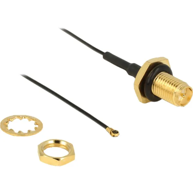0.2m, RP-SMA/MHF IV cavo coassiale 0,2 m MHF IV / HSC MXHP32 - immagine 1
